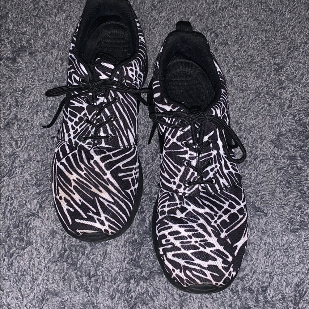 Black and white women Nike’s